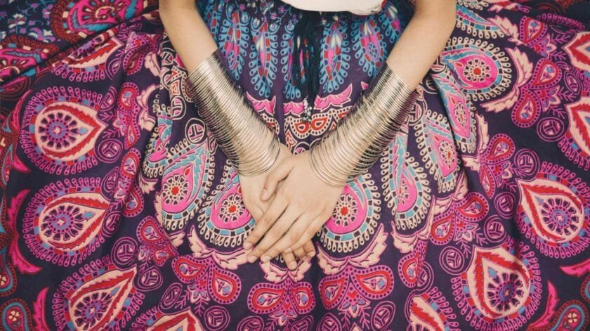 Silver steel Bangles - Image 2
