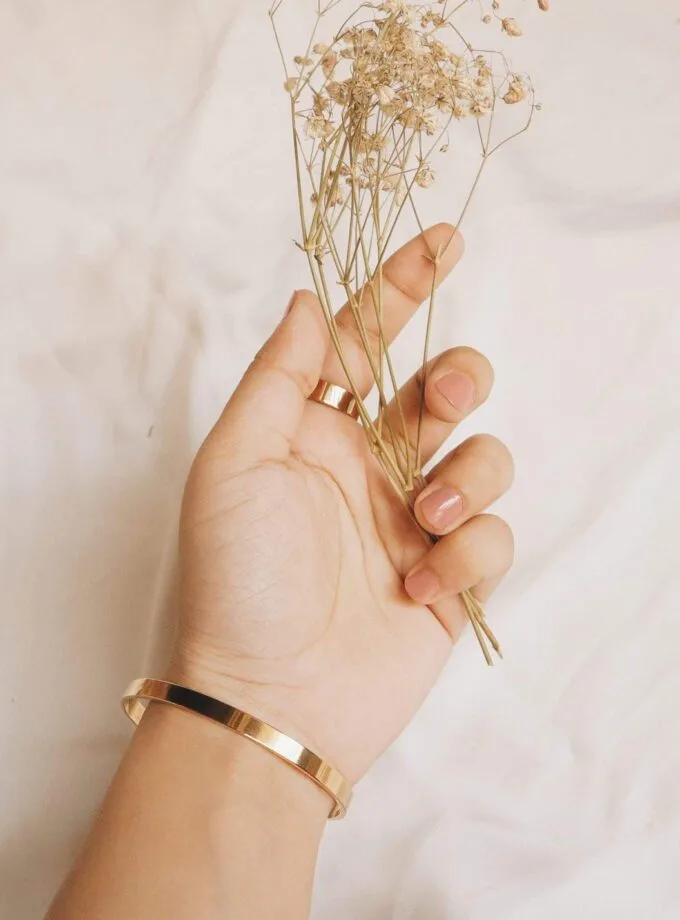 Solid Gold Bangle