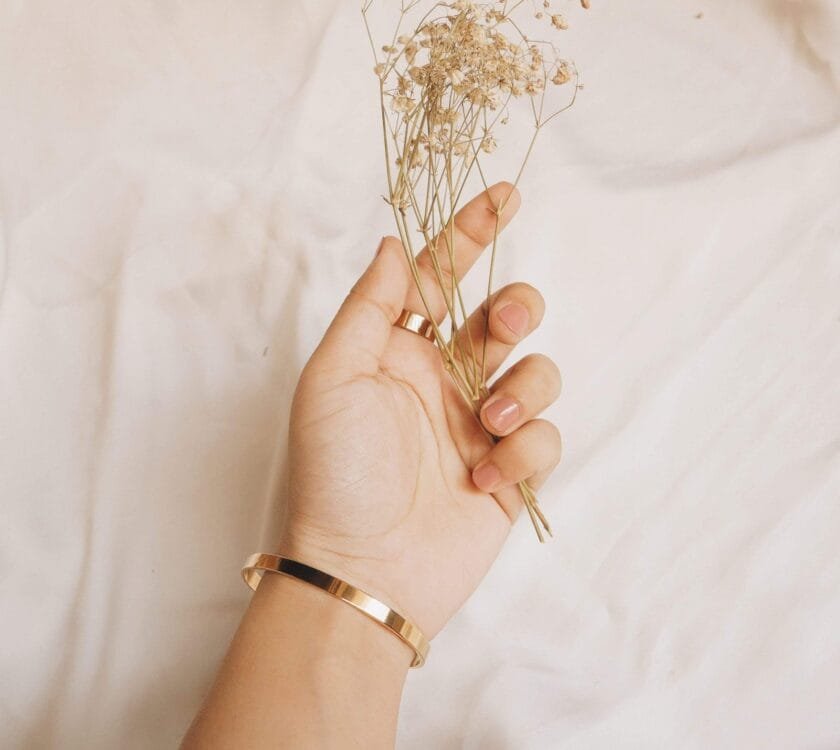 Solid Gold Bangle