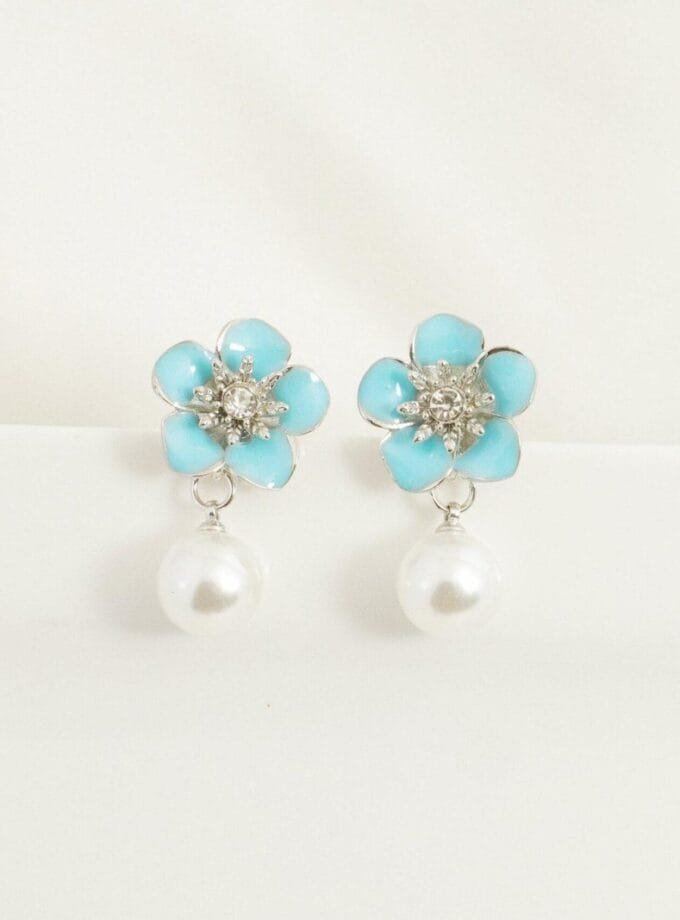 Blossom pearl drops blue