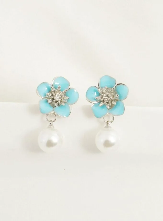 Blossom pearl drops blue