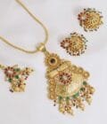 21k Gold plated mala set