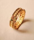 21 gold-plated bangle