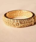 21k gold-plated bangle