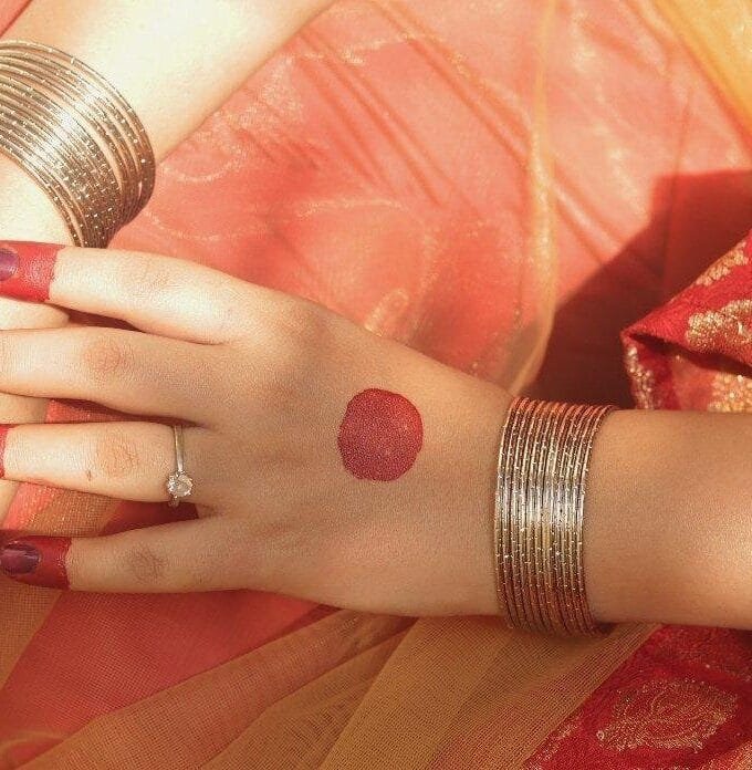 Cut Silver Metal bangles