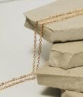 Curb chain golden