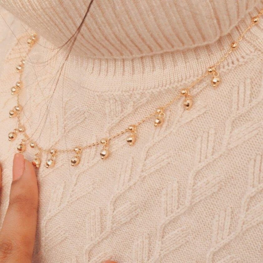 spheres chain necklace - Image 2