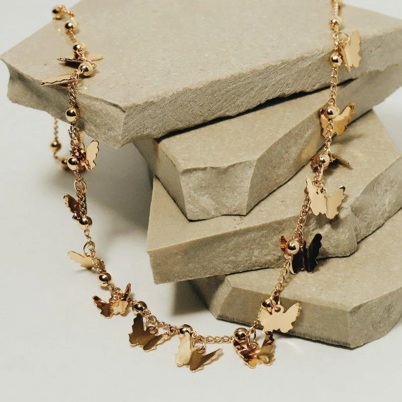 Papillon necklace