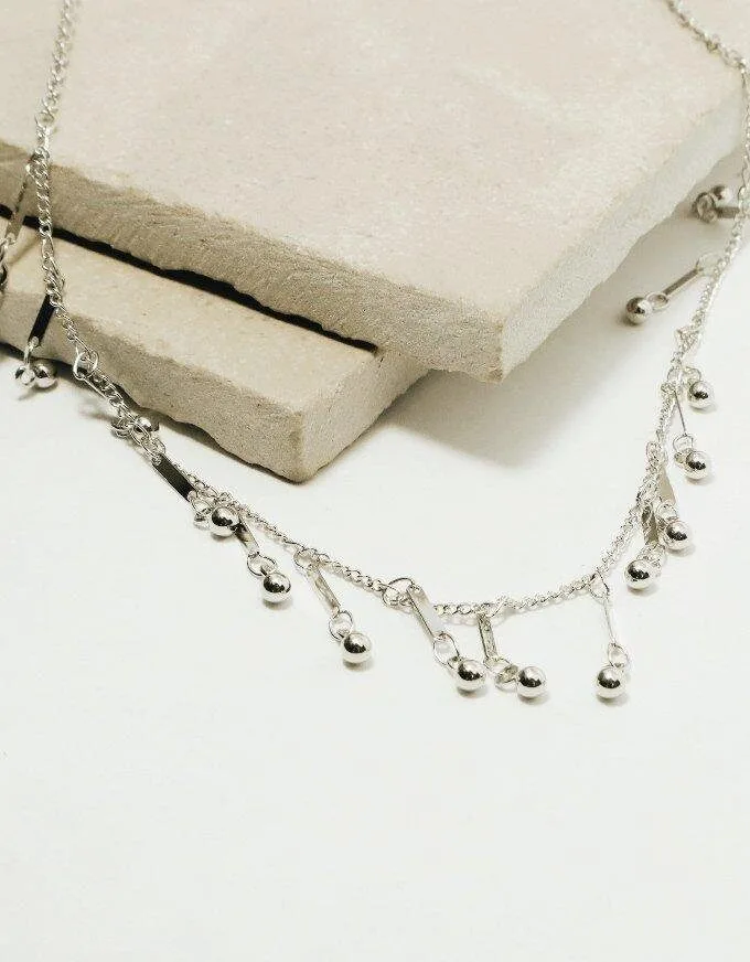 dots chain necklace
