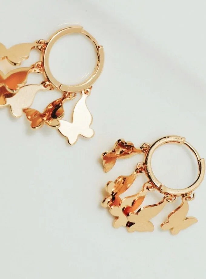 Butterfly earrings