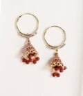 Bali Jhumki Red - Image 2
