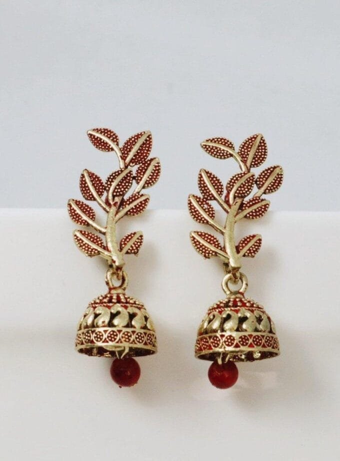 Jahanara jhumka surkh