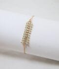 Leaf bracelet adjustable mint - Image 2