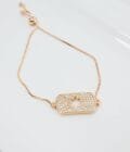 octa bracelet adjustable gold - Image 2