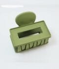 Korean geometric hair claw matt - Image 6