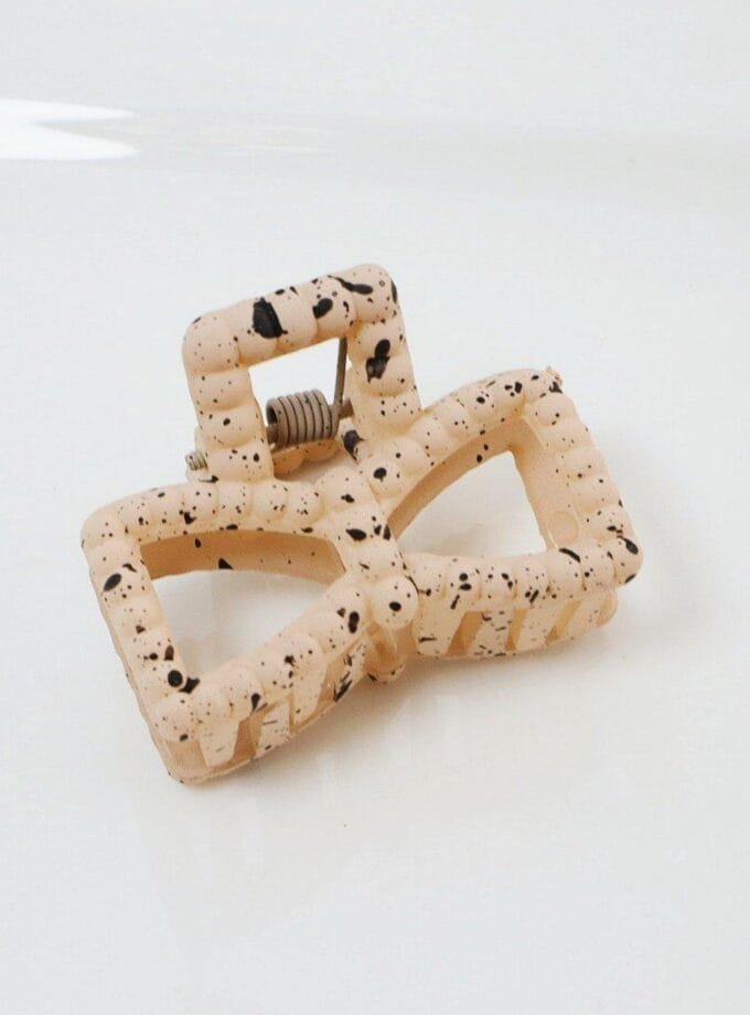 Korean knot hair claw matt