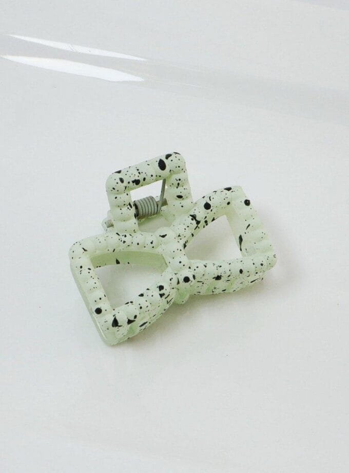 Korean knot hair claw matt