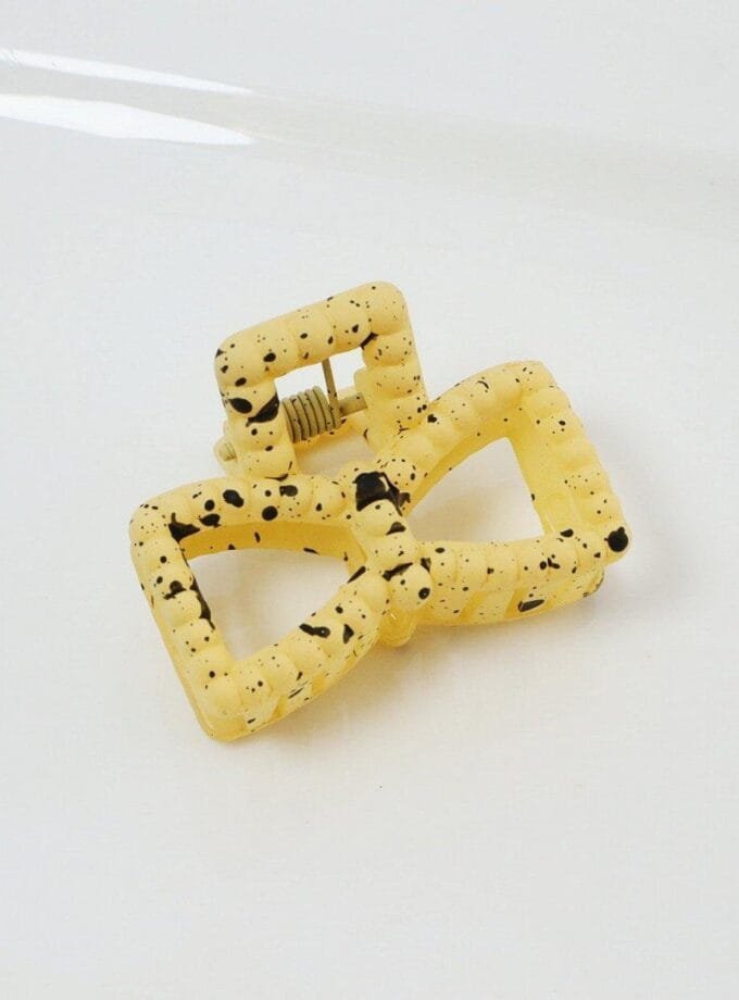 Korean knot hair claw matt