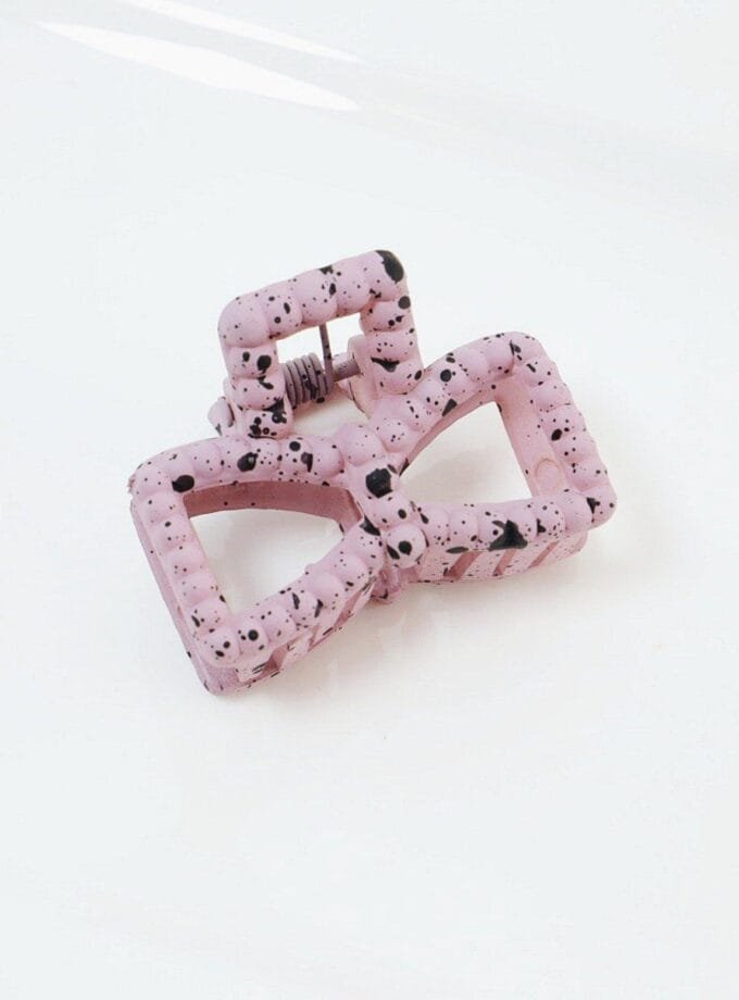 Korean knot hair claw matt