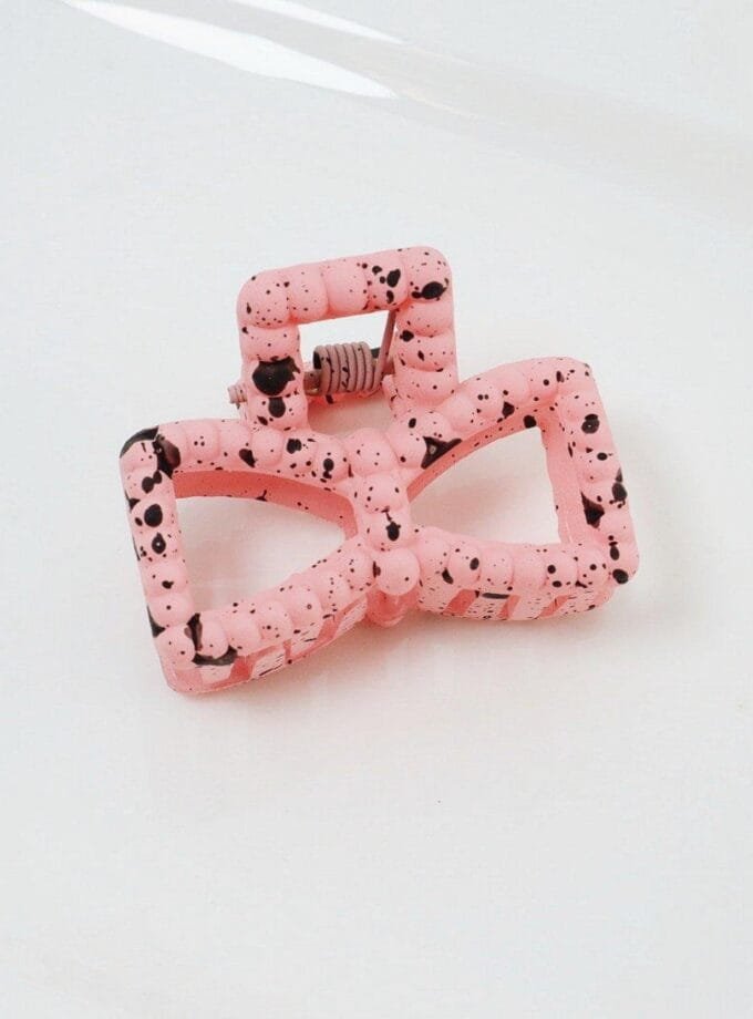 Korean knot hair claw matt