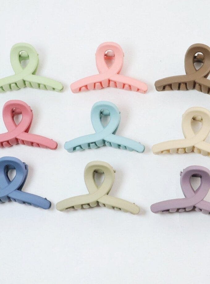 Korean shark hair claw matt