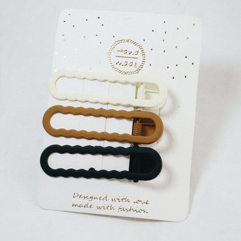 Kawaii hair pins set of 3