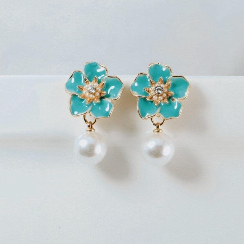 Blossom pearl drops ferozi