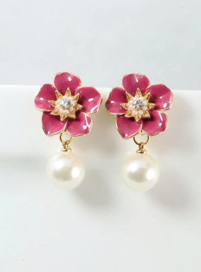 Blossom pearl drops pink
