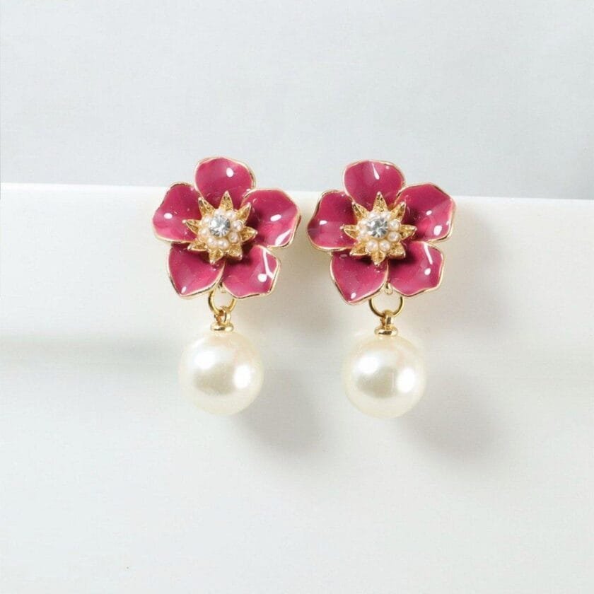 Blossom pearl drops pink