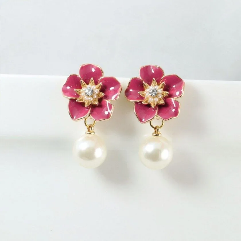 Blossom pearl drops pink