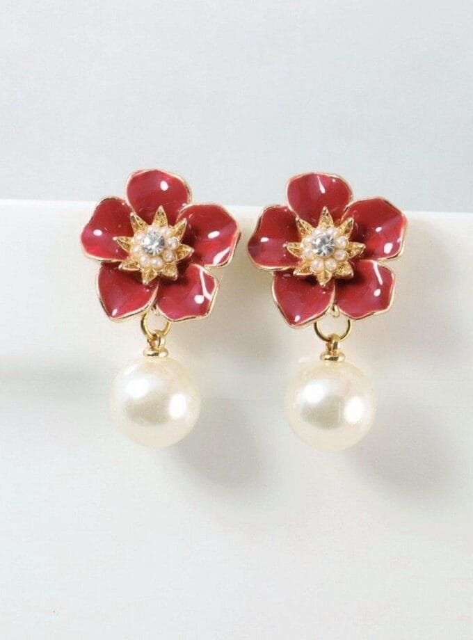 Blossom pearl drops dark pink