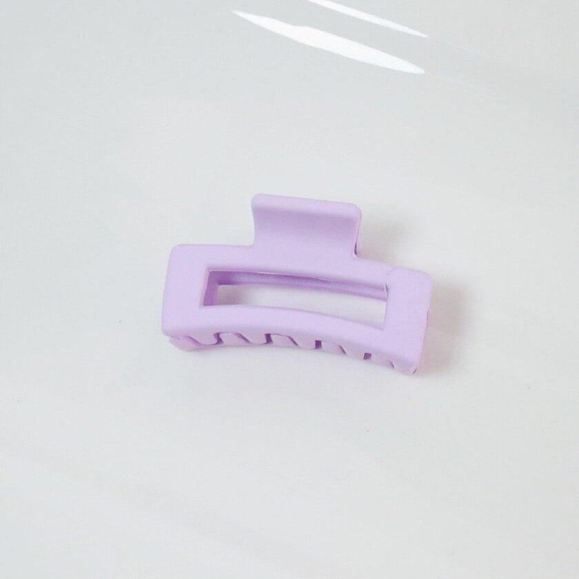 Korean Square jaw hair clip matt - Image 3