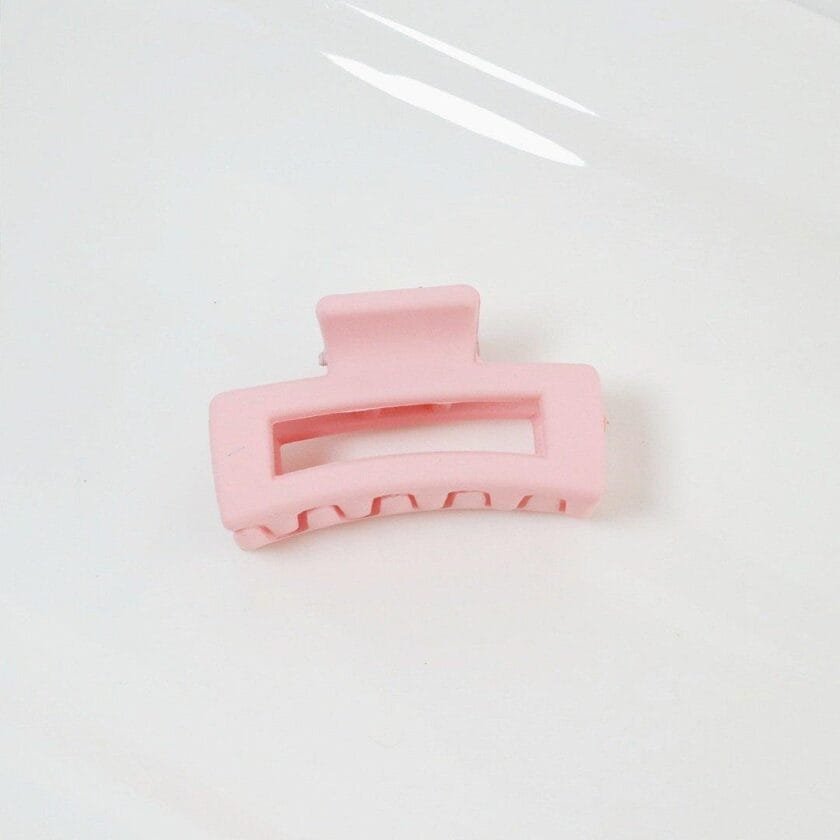 Korean Square jaw hair clip matt - Image 2