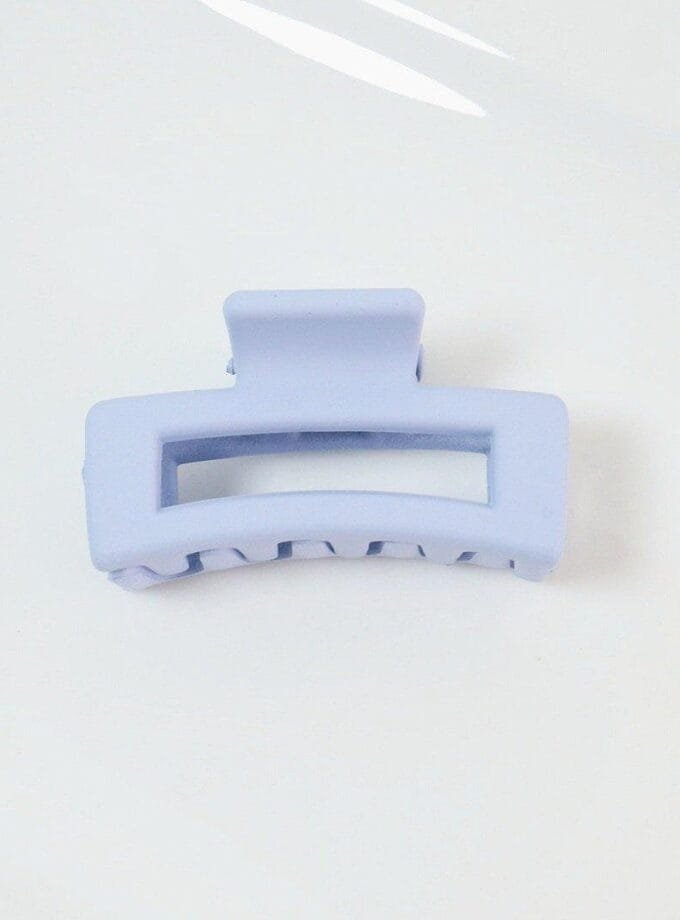 Korean Square jaw hair clip matt
