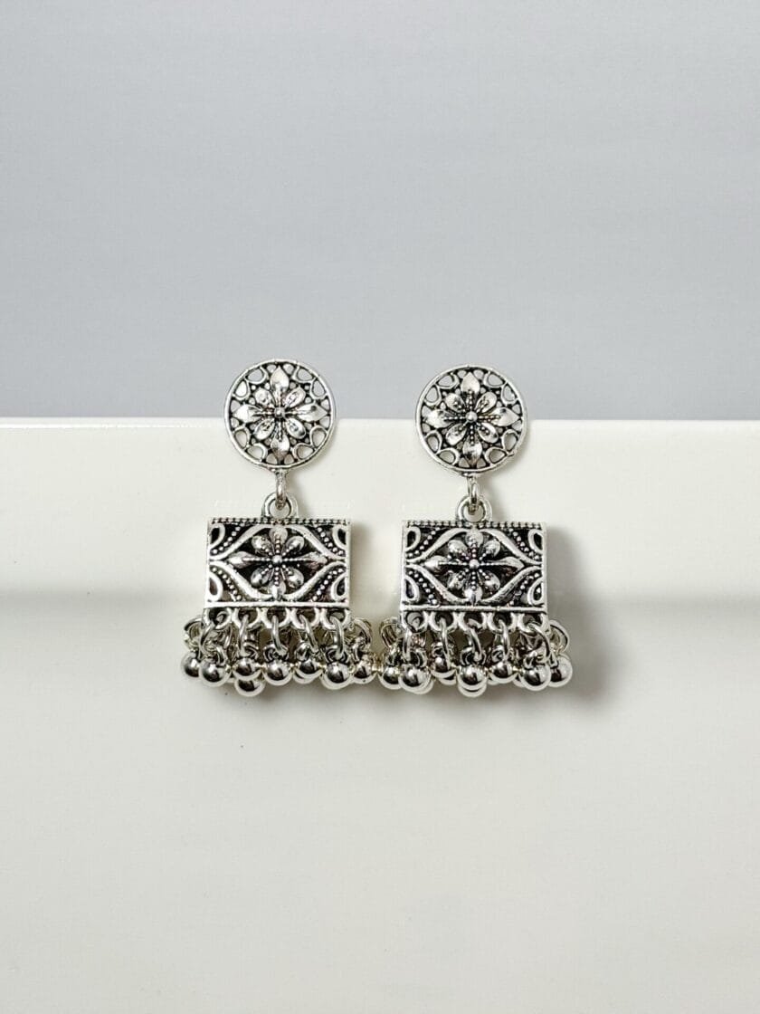 Silver Jhumki - Image 28