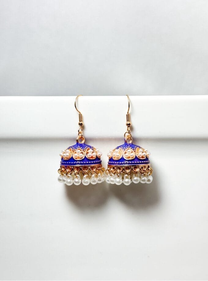 Matka jhumki pearls (12 colors) small