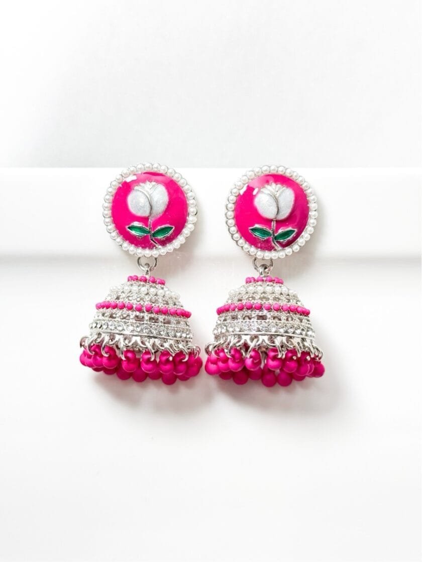 Gul jhumka (available in 6 colors) - Image 2