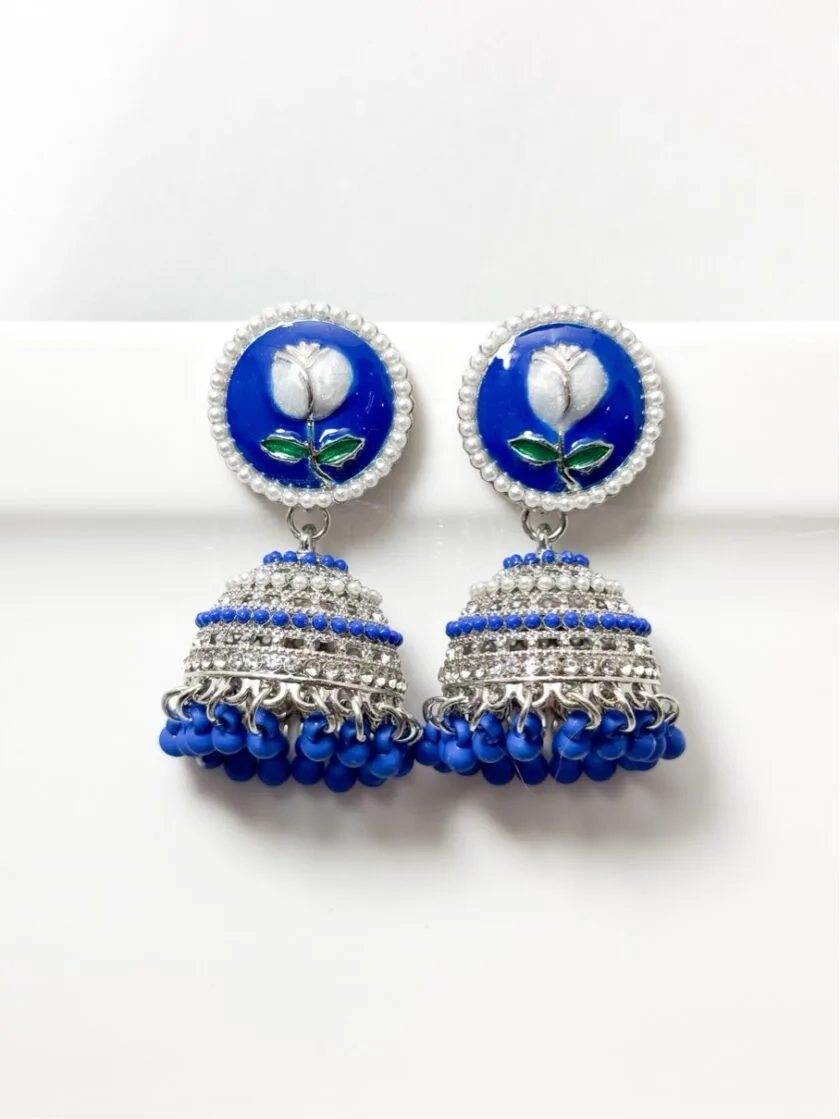 Gul jhumka (available in 6 colors) - Image 3
