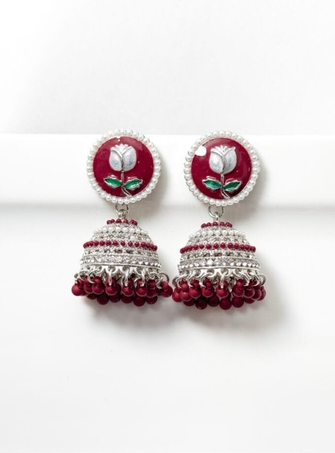 Gul jhumka (available in 6 colors)