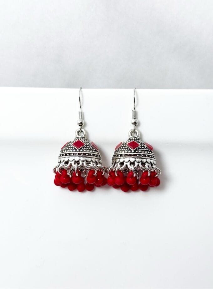 Anarkali jhumki (available in 8 colors)