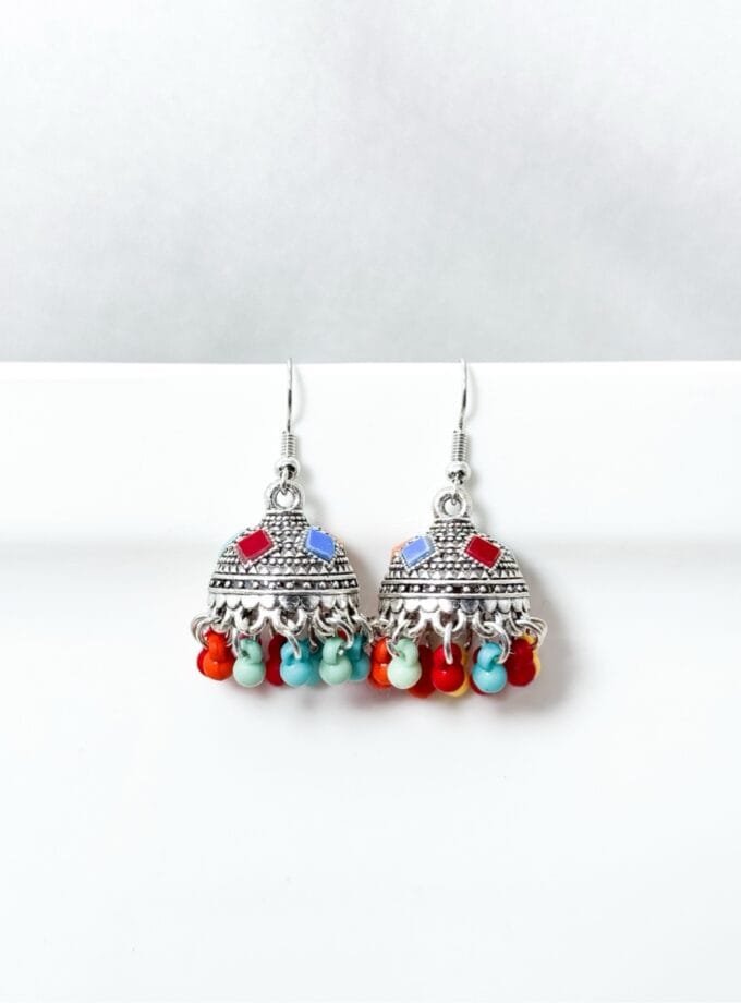 Anarkali jhumki (available in 8 colors)