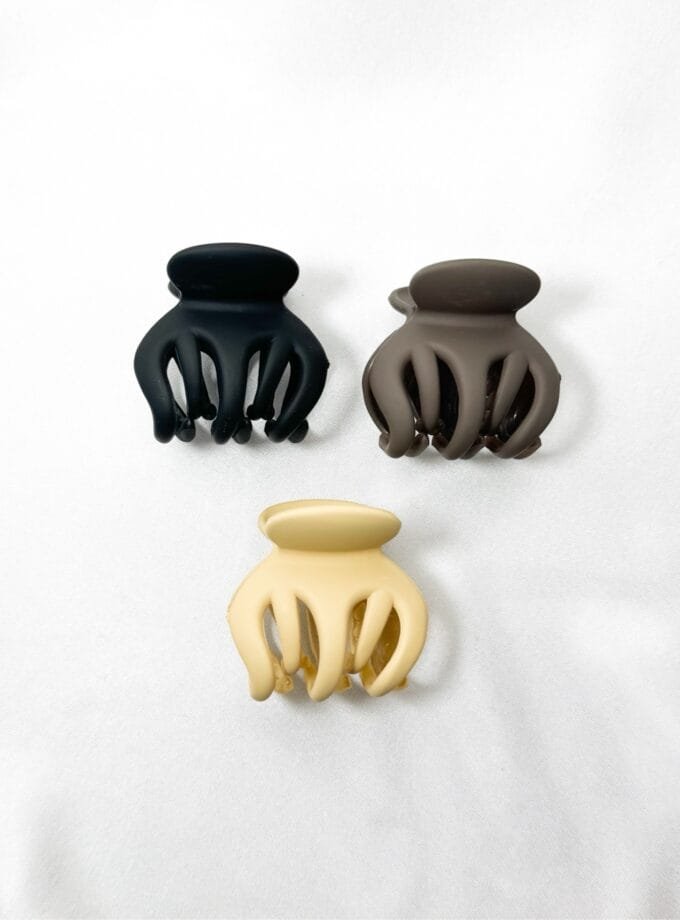 Korean matte hair clip-2
