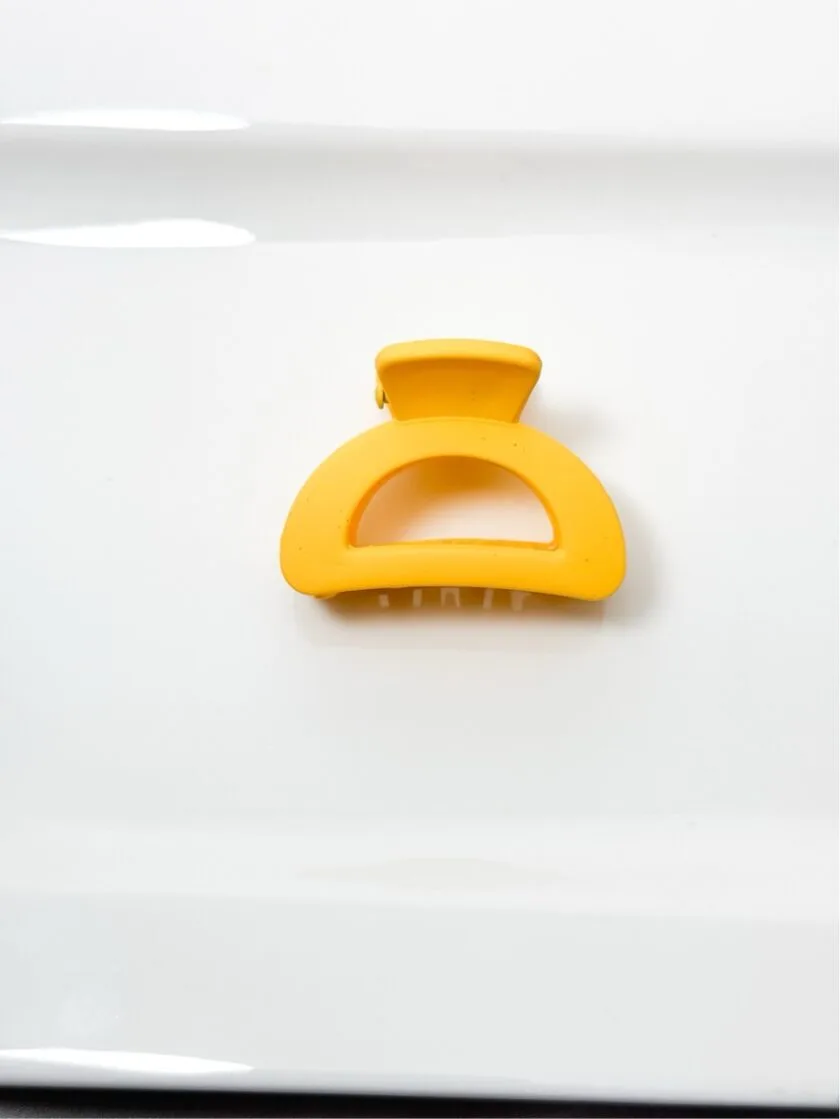 Korean semicircle matte hair clip - Image 13