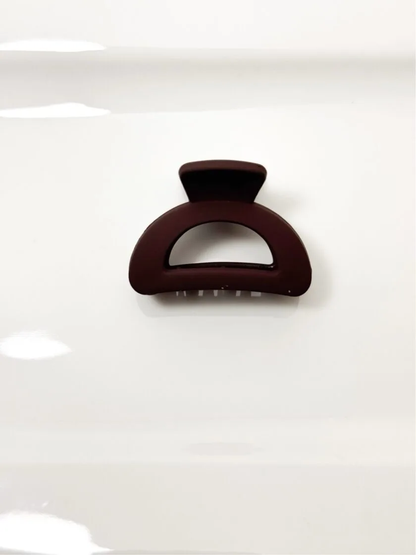 Korean semicircle matte hair clip - Image 7