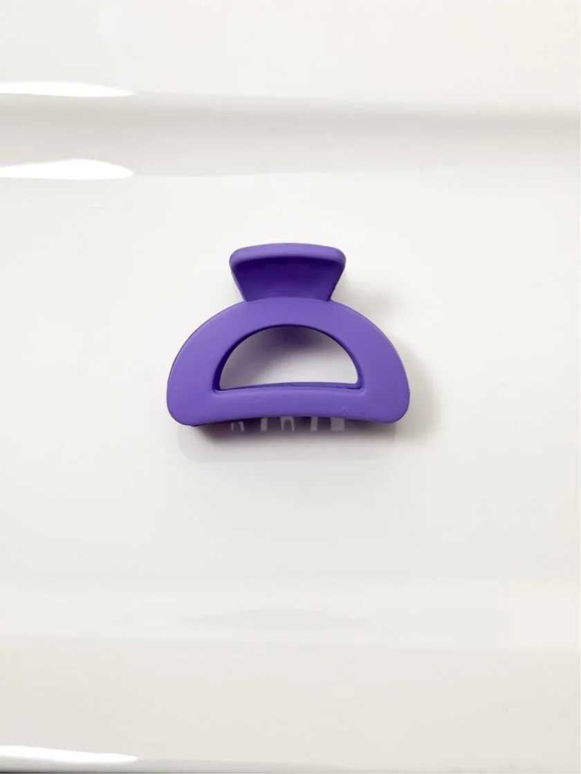Korean semicircle matte hair clip - Image 10