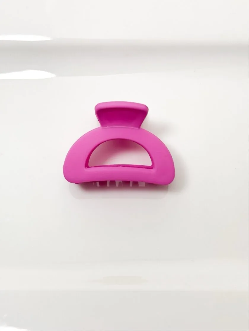 Korean semicircle matte hair clip - Image 12