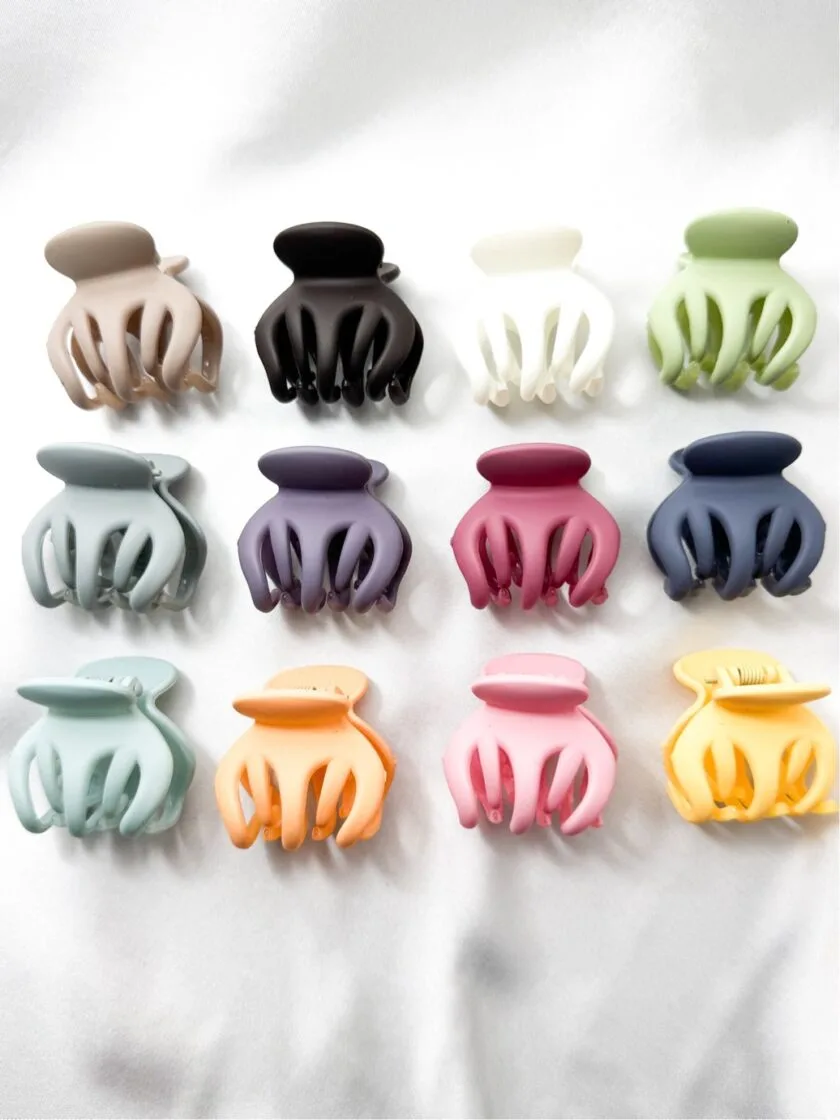 Korean matte hair clips - Image 2