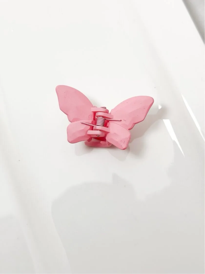 Korean butterfly matte hair clip small - Image 12