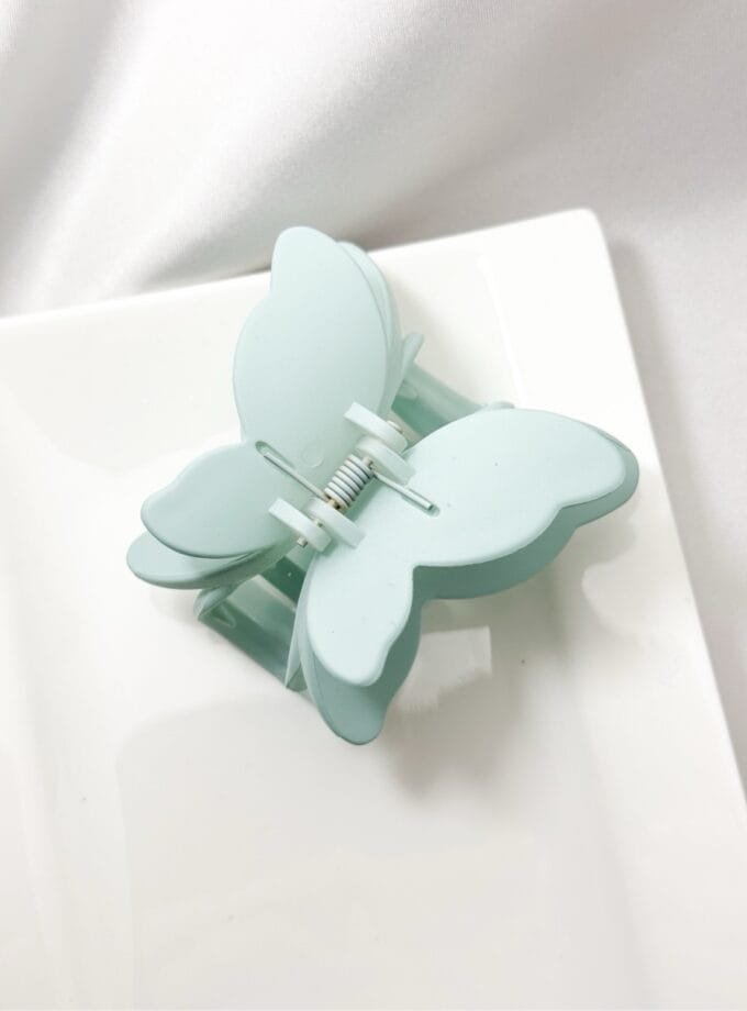 Korean matte butterfly hair clip large