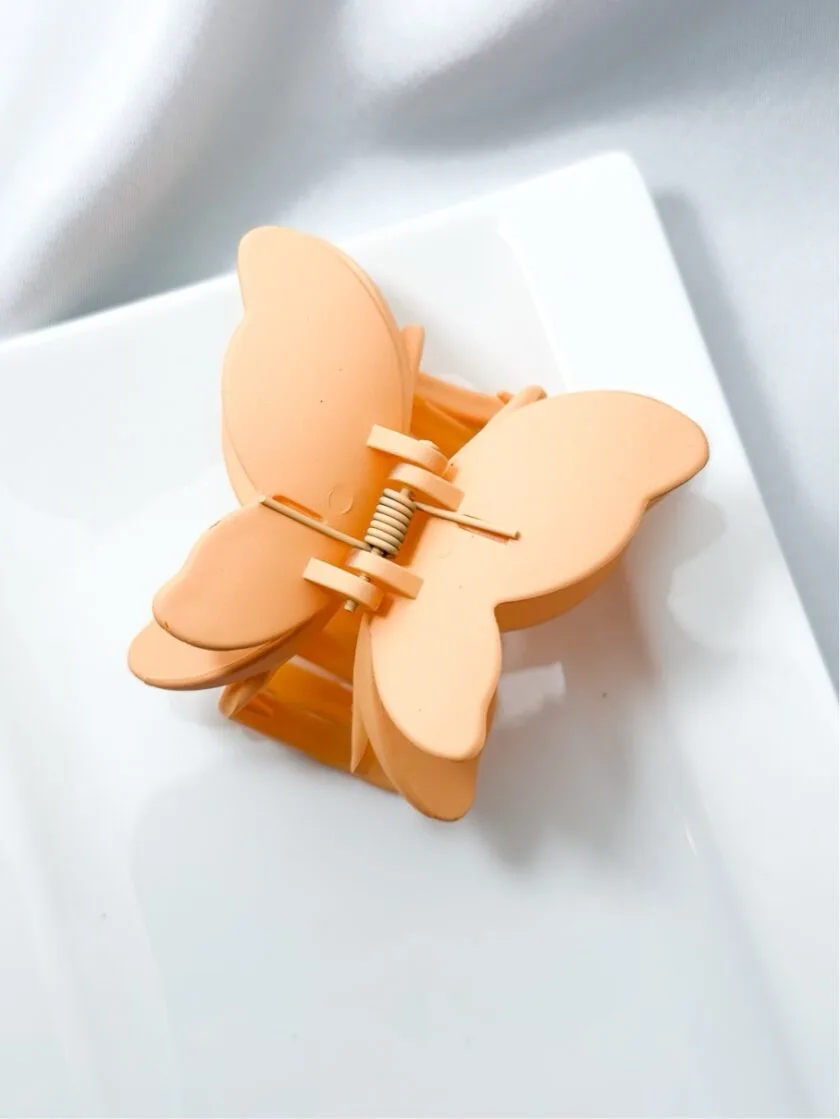 Korean matte butterfly hair clip large - Image 13